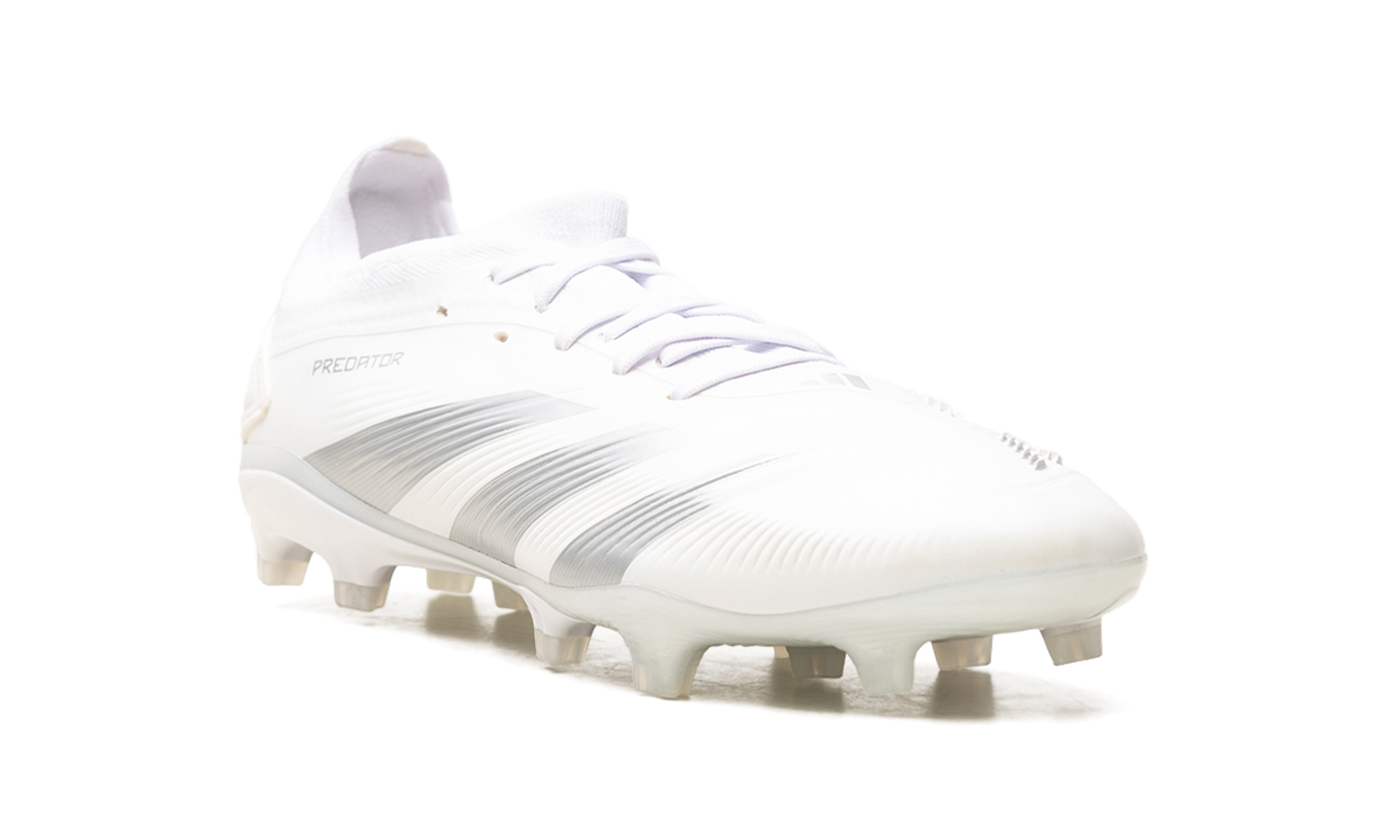 Predator 24 Pro FG "Cloud White Silver Metallic" IG7778