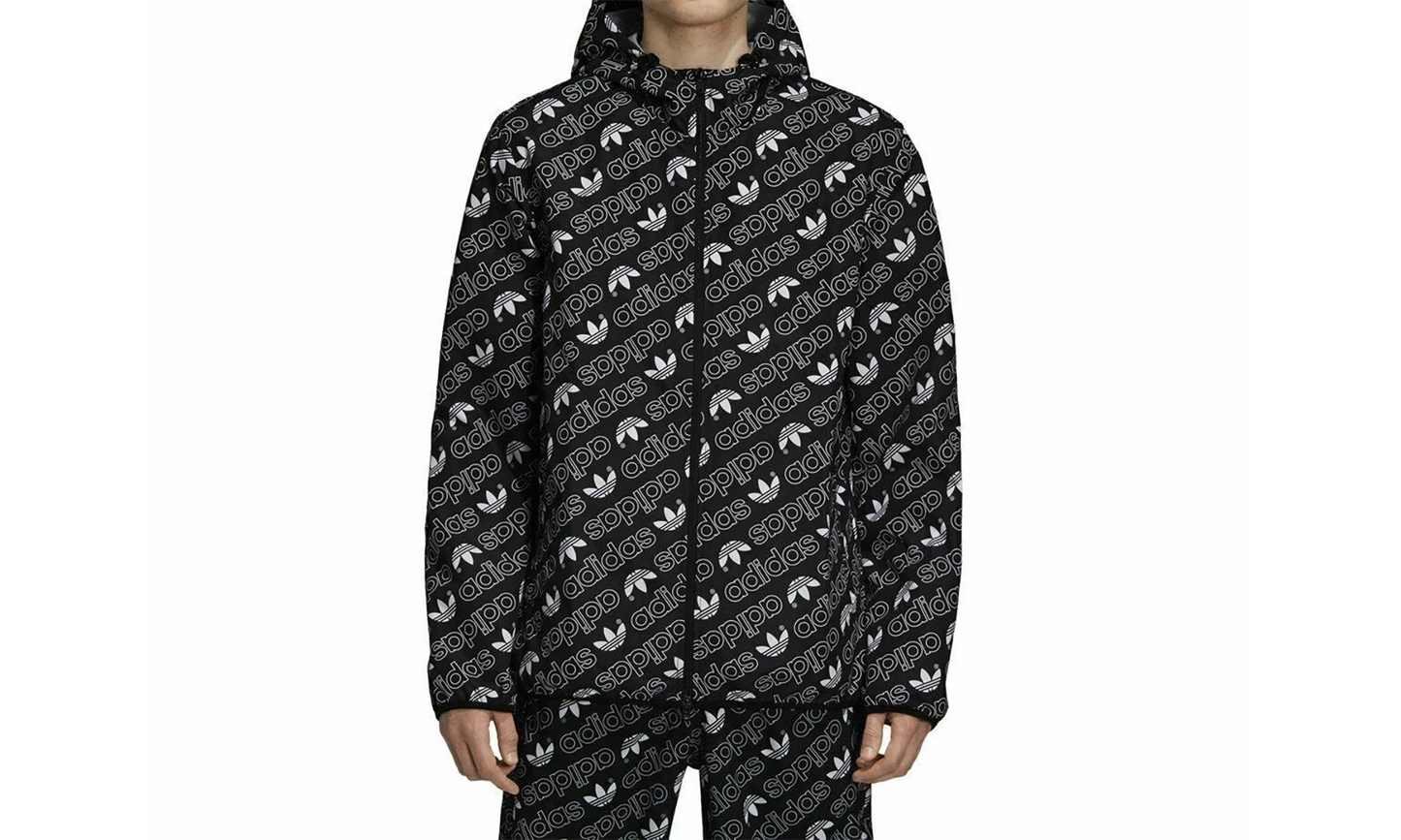Monogram Windbreaker Jacket "Black" DH4796