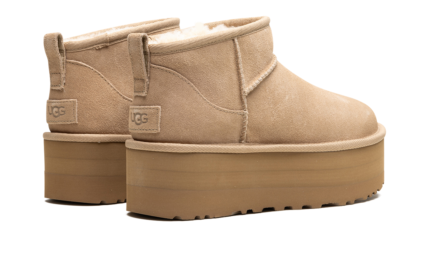 CLASSIC ULTRA MINI PLATFORM WMNS "Sand" 1135092 SAN