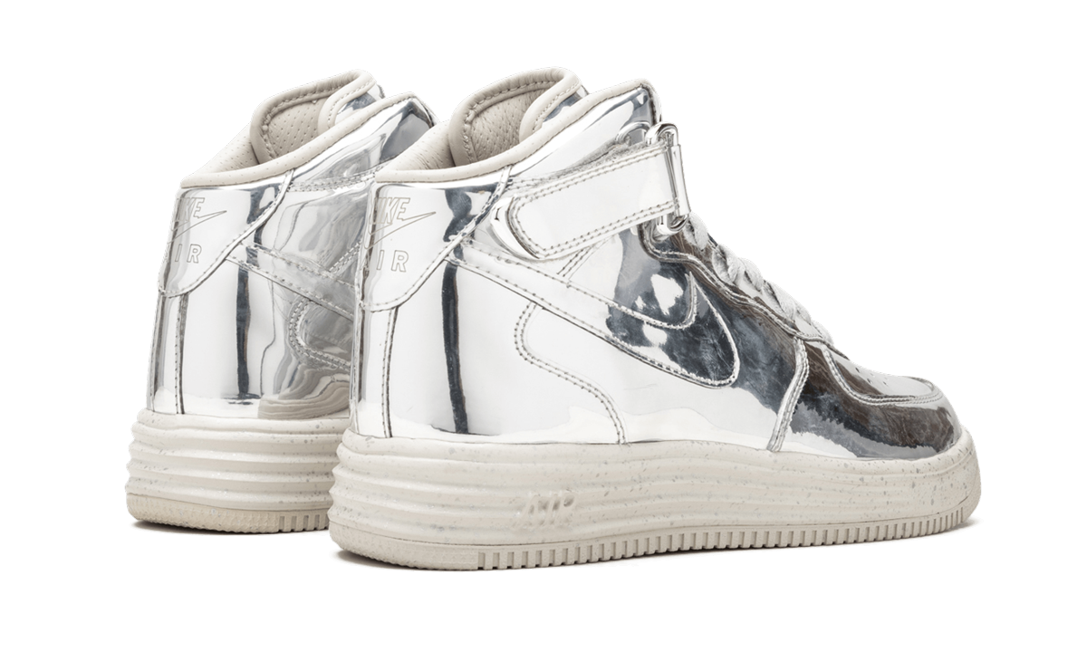 Lunar Force 1 Mid SP "Liquid Silver"