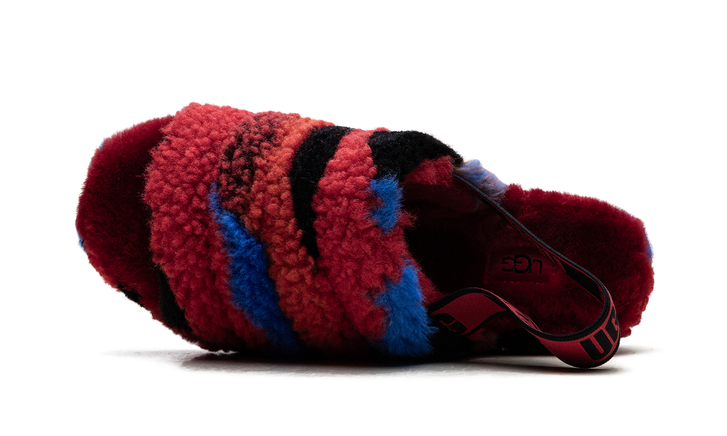 Fluff Yeah Slide WMNS "Cali Collage Red" 1118164 RED