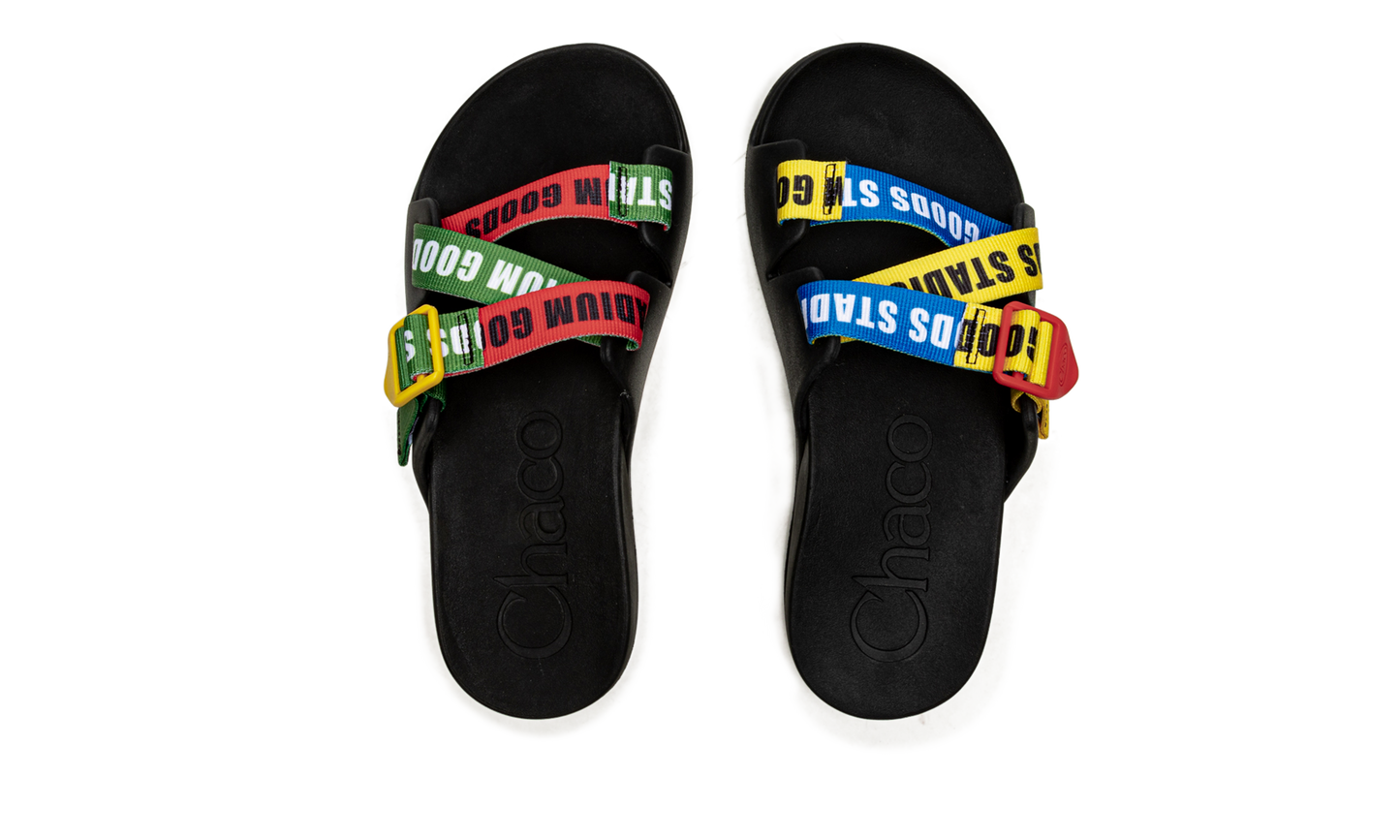 OMEN'S CHILLOS SLIDE WMNS "Stadium Goods x Chaco - Bits & Bobs V2" JCH198502