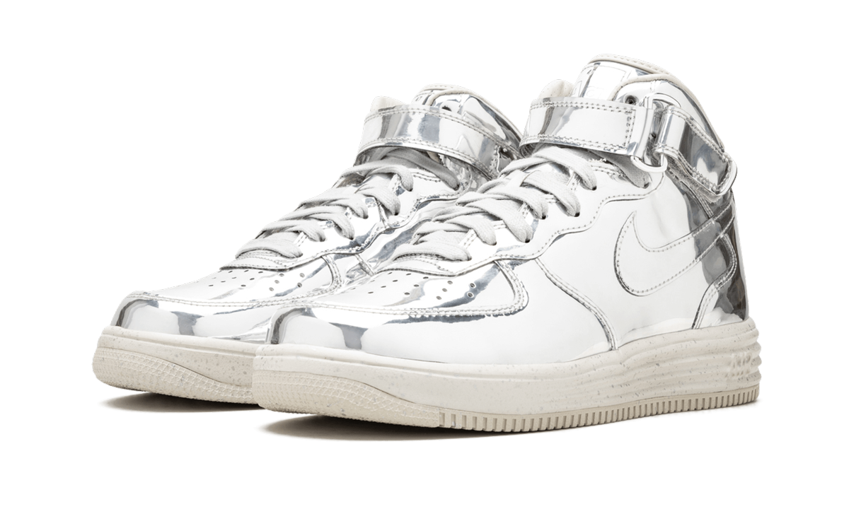 Lunar Force 1 Mid SP "Liquid Silver"